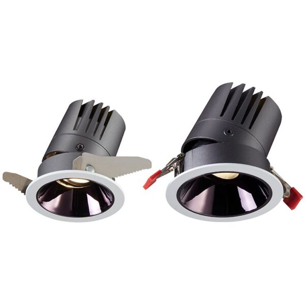 Matte Gold Dimmable LED Wall Lamp 12W